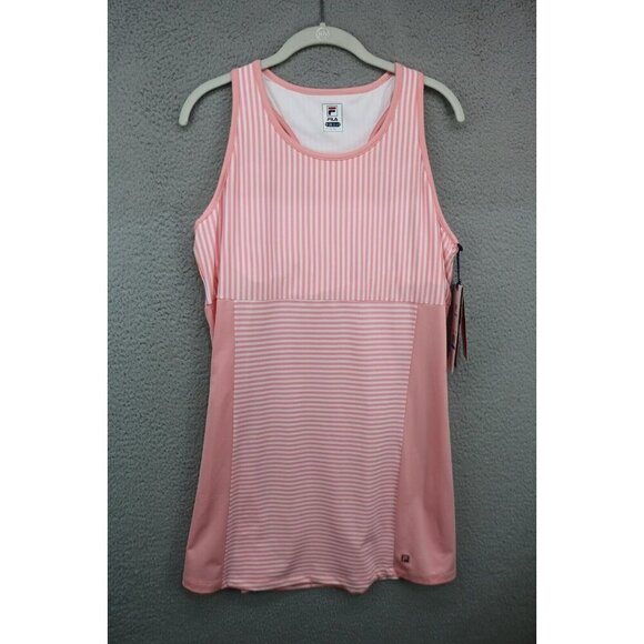 Fila Striped Sleeveless Sport Dress & Jacket Set-50+ UPF-XL-New w/Tags - Picture 12 of 16